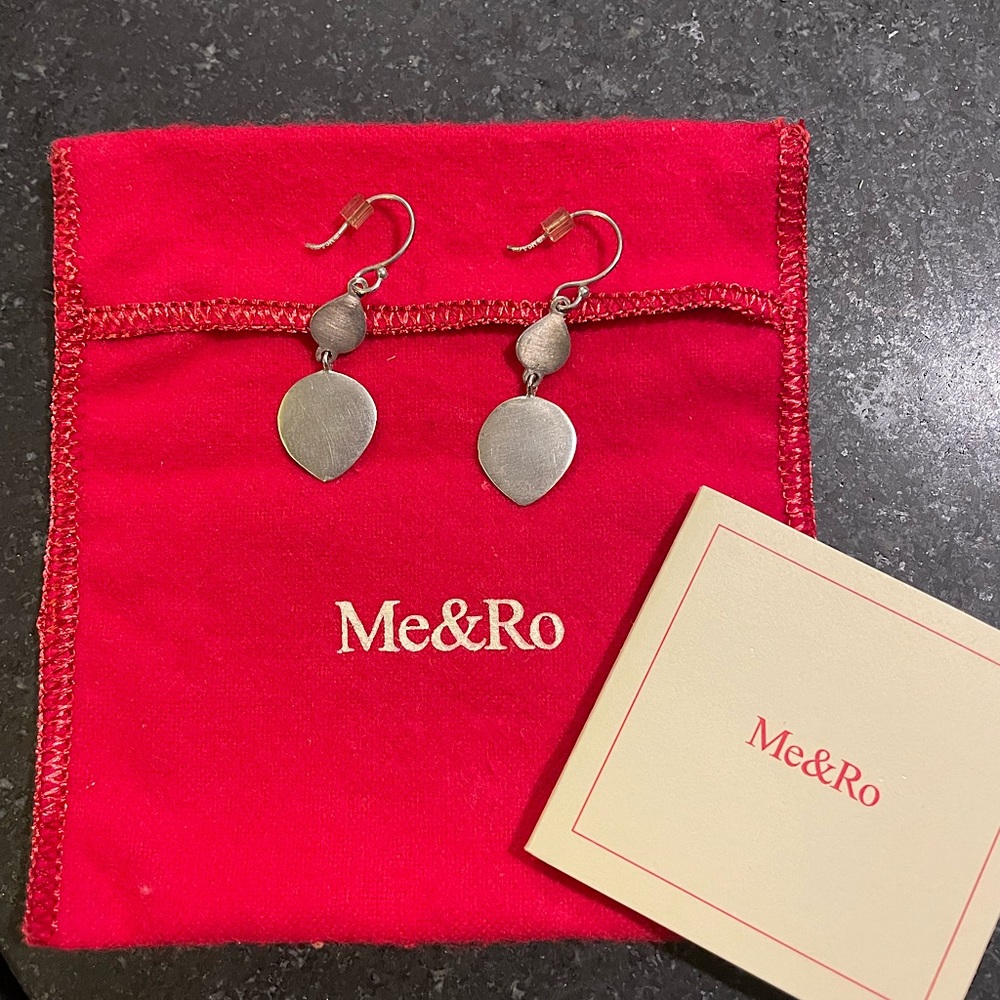 Sterling Silver Double Lotus Earrings
